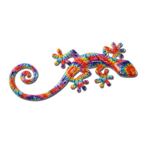 Fábrica al por mayor personalizado diferentes tamaños poliresina lagarto Gecko resina multicolor <span class=keywords><strong>Salamandre</strong></span> decoración de la pared - Product Image 5