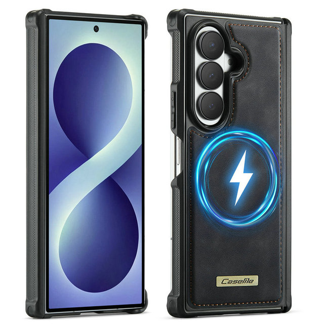 CaseMe Retro PU Back Cover for Samsung Galaxy Z Fold 8 Ultra
