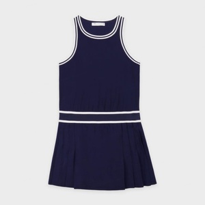 New Arrival Women's Quick Dry Tennis Dress <b>Elastic</b> V Neck Outdoor Stretchy Tennis Wear Removable Shorts Sexy Women's Tennis - Product Image 6