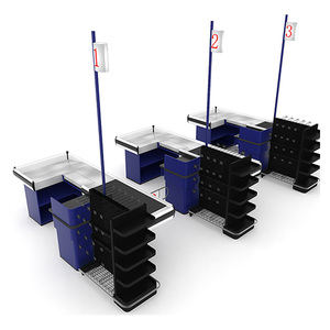 Estanterías de Exhibición Modernas de Alta Calidad para Supermercados Comerciales en Espacios de Venta Minorista - Product Image 4