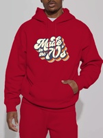 Sweat-shirt à capuche décontracté à manches longues pour homme et femme, imprimé rétro années 70, 80, 90, vintage, coupe ample, pull en satin coupe-vent rapide