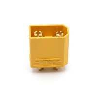 Connecteur RC XT90H à courant élevé 90A 500V, fiche banane plaquée or 4,5 mm pour chargeur de batterie Lipo