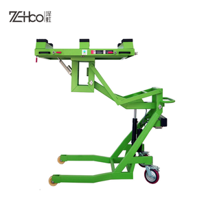Elevador de tijera eléctrico de capacidad de 1,5 T, mesa elevadora de tren motriz con batería EV para garaje doméstico, elevador automático de energía hidráulica - Product Image 2