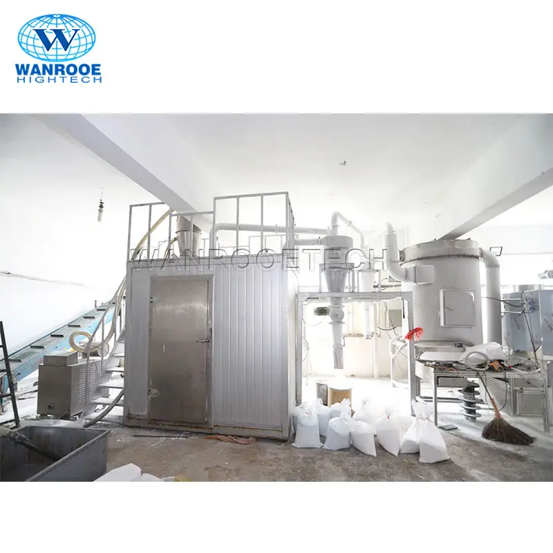 PNCP Series Cryogenic PP PE PVC Plastic Grinding Liquid Nitrogen Pulverizer Machine