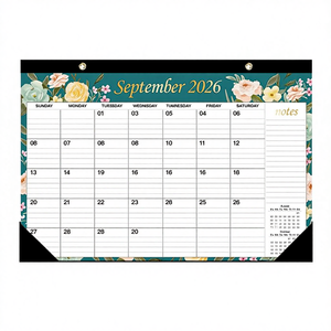 맞춤형 <span class=keywords><strong>2026</strong></span>년 달력, 창의적인 비즈니스 디자인, 컬러 인쇄, 오프셋 용지에 핫스탬핑 처리 - Product Image 3