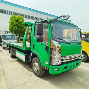 Factory Price ISUZU Kv100 Diesel <b>Flatbed</b> Tow <b>Truck</b> 4x2 Road Rescue Recovery Vehicle - Product Image 4