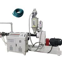 Manguera de plástico de PVC para Control de ordenador, máquina extrusora de línea de producción de tornillo individual, suministro de fábrica, fácil de operar