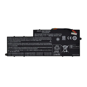 HK-HHT bán buôn Pin máy tính xách tay mới ac13c34 cho <span class=keywords><strong>Acer</strong></span> Aspire E3 <span class=keywords><strong>V5</strong></span>-<span class=keywords><strong>122P</strong></span> Pin - Product Image 1