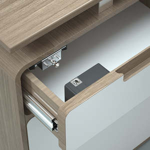 KEMUU Kabinet Elektronik tidak terlihat, kunci loker kartu Rfid di bawah meja, kunci laci Rfid kunci pintu tersembunyi - Product Image 3