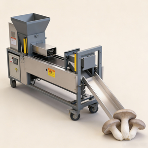 Automatic Mushroom Block Making Machine Oyster Mushroom Substrate <b>Bagging</b> Filling Machine Shiitake Mushroom Bagger - Product Image 1