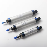 Mini-cylindres pneumatiques série MAL MAL20/25 en alliage d'aluminium à double action, neufs pour l'industrie
