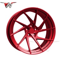 Rines Monobloque Forjados Personalizados de 18 19 20 21 22 Pulgadas 5*114.3 con Diseño de Rayos Afilados y Cóncavos Profundos para Audi A4 A5 A6 Volkswagen Toyota