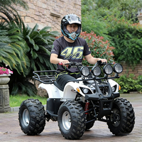 Quad tout-terrain Little Bull, quad à quatre roues, essence, adulte, 125cc, transmission à différentiel, tout terrain