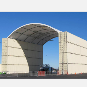 Garaje portátil personalizable Fácil instalación Marco de acero galvanizado en caliente Carga de viento Material de madera de PVC Cocheras Lona Refugio de automóviles - Product Image 4