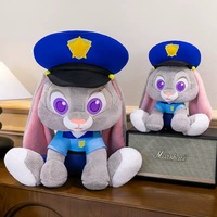 Peluches de lapin Mad Animals de 40/50/60 cm, décoration de canapé de salon, coussin de sommeil, poupées en peluche, jouets en peluche doux et mignons