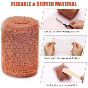 Magicatch Rete in Rame 100% Anti-Roditori Ecologica con Taglio Personalizzabile per Orto e Uso Commerciale - Product Image 4