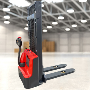1.6t Electric <b>Pallet</b> Stacker Lift Hight 1600mm 2000mm 2500mm Electric stacker (Pedestrian) for Direct 2.1-2.3 Meter Shelving - Product Image 4