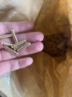 Pistolets à air comprimé pour oiseaux de chasse adultes Vis en aggloméré chromé Mousqueton verrouillable en forme de D No 8 Cnc Spindle Water Cooling Ring Pin