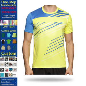 T-Shirt Sportiva in Maglia di Alta Qualità con Stampa Personalizzata, Maglia da Corsa e <span class=keywords><strong>Palestra</strong></span> in Poliestere a Maniche Corte <span class=keywords><strong>per</strong></span> Uomo - Product Image 1