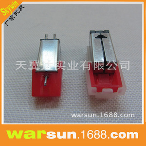 Electric Phonograph <b>Stylus</b> Cartridge Red Aluminum Plastic Magnetic Audio Accessory For <b>Turntable</b> - Product Image 2