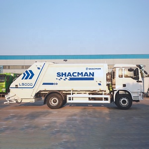 Nén rác xe tải giá <span class=keywords><strong>compactor</strong></span> xe tải rửa shacman L3000 4*2 210hp Euro 2 16m ³ Trắng - Product Image 2