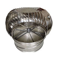 Ventilateur d'éolienne de toit Ventilateur d'extraction sans puissance monté sur le toit/ventilateur d'échappement de toit auto-entraîné