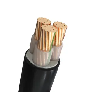 Factory Direct Sale Copper 3 Core Pvc Polyvinyl Chloride Power Cable Offer Construction Wire Xple Yjv 0.6/1kv 1.5/2.5/4/6/10mm2