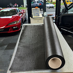 لفة نسيج ألياف الكربون المنسوج بوزن 200 جم/م² بنمط نسيج مبرد 3K مع شهادة ISO9001 لمركبات الفضاء - Product Image 6