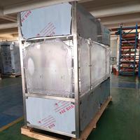 Kotak Sarung Tangan Isolator Aseptik 4 Port Baja Tahan Karat Filtrasi HEPA Tekanan Negatif Layar Sentuh untuk Uji Sterilitas