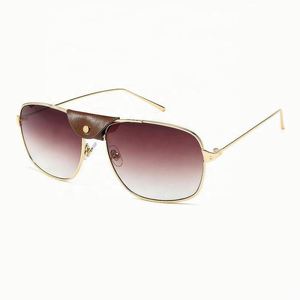 Custom Logo New Arrivals Fashion Vintage Man Driving <b>Sunglasses</b> UV400 Metal Frame Oversized Men <b>Sunglasses</b> - Product Image 4