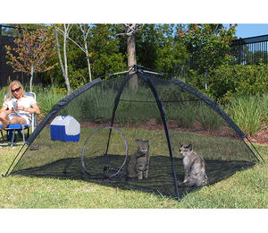 mesh cat tent