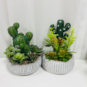 Planta Artificial <span class=keywords><strong>de</strong></span> <span class=keywords><strong>Cactus</strong></span> en Maceta - Decoración <span class=keywords><strong>de</strong></span> Pared Interior Verde <span class=keywords><strong>de</strong></span> Alta Simulación y Duradera para el Día <span class=keywords><strong>de</strong></span> San Valentín y el Día <span class=keywords><strong>de</strong></span> la Madre - Product Image 4