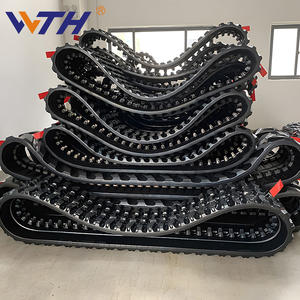 Cingoli in gomma mini per <span class=keywords><strong>Takeuchi</strong></span> Tb016 Tb45 Tb045 Tb68 Tb125 Tb138 Tb216 Tb250 Tb260 <span class=keywords><strong>Tb350</strong></span> 300X52.5X78 320X100X46 450X100X50 - Product Image 1