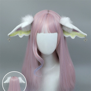 Haute Qualité À La Main En Peluche <span class=keywords><strong>Ange</strong></span> Bandeaux Filles Lolita Cosplay Bandeau - Product Image 4