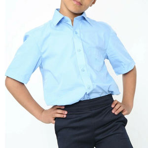 Chemise d'école unisexe polyvalente de haute qualité adaptée aux besoins d'uniforme avec des instructions d'entretien faciles et un look professionnel - Product Image 4