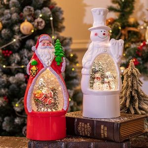 High Quality Large Standing Snowman Music Lamp Christmas Gift <b>USB</b> <b>Plug</b>-in Crystal Lamp Christmas Decoration Gift - Product Image 4