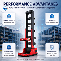Robot de récupération de cartons mobiles à haut rendement pour système d'automatisation d'entrepôt pour la logistique 3PL et la gestion des commandes