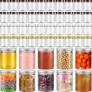 50Ml 4 Oz 4Oz 8 Oz Empty Black Clear Pet Plastic Food Grade Candy Cookie <b>Container</b> Jar in Bulk Plastic Jar With Lid - Product Image 1