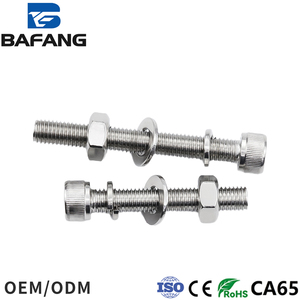 中国製ファスナー DIN 912 高強度304ステンレス鋼六角穴付きボルトとナットキット（産業機械用） - Product Image 2