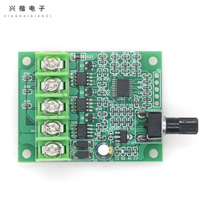 Xingkai บอร์ดขับมอเตอร์ไร้แปรงไฟฟ้ากระแสตรง, อุปกรณ์ควบคุมความเร็ว6V 12V 24V สำหรับมอเตอร์พัดลมฮาร์ดไดรฟ์ - Product Image 3