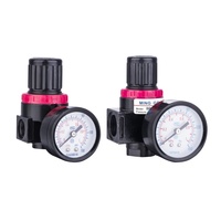 Filtro Regulador Lubricador de Aire AL2000 BL3000 BL4000 1/8" 1/4" Separador de Aceite y Agua para Compresor de Aire