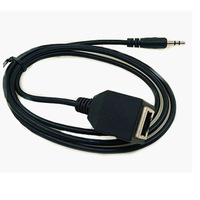 Audio 3,5mm Stecker auf RJ45 Buchse Touchscreen-Steuerkabel für KTV Karaoke-Maschine Datenübertragungsadapterkabel