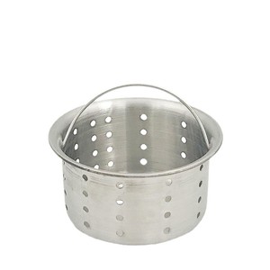 Panier filtrant en acier inoxydable Huixin 110 mm, accessoire universel pour évier, utilisation salle de bain et cuisine - Product Image 1