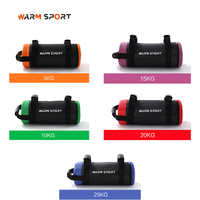 Bolsa de Arena para Levantamiento de Pesas de PVC, Venta al por Mayor de Fábrica, 5-30 KG, Bolsa de Potencia para Entrenamiento Físico