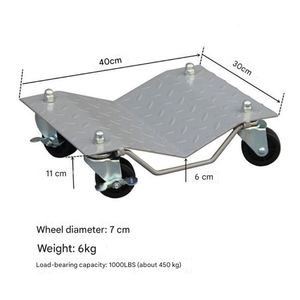 รถเข็นซ่อมรถยนต์แบบ Heavy Duty พร้อมล้อเลื่อนและบล็อกนำทางแบบ Linear พร้อมมอเตอร์ลูกปืนสำหรับเคลื่อนย้ายยานพาหนะได้ง่าย - Product Image 2