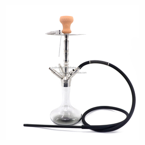 Cachimba de acero inoxidable V2A, pipa de agua Shisha con vástago móvil, juegos completos para <span class=keywords><strong>tabaco</strong></span> - Product Image 1
