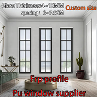 Fournisseur de fenêtres en PU, profilés de finition en aluminium léger FDR pour cloisons sèches, installation facile, profilés de couverture de joint de cloison sèche pour murs et plafonds