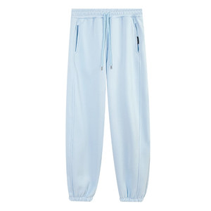 Pantalon de <span class=keywords><strong>jogging</strong></span> décontracté et tendance pour femme, couleur unie, épais, de haute qualité, collection automne-hiver 2026, à prix réduit - Product Image 6