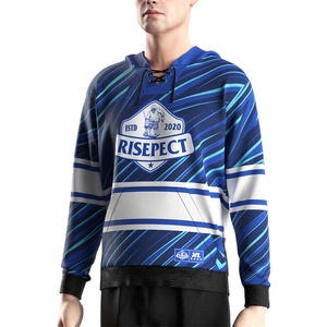 Sudadera con Capucha Deportiva de Secado Rápido, Sublimada, Estilo Dry-Fit, Talla Grande, Uniforme Deportivo, Jersey de Hockey para Hombre - Product Image 5
