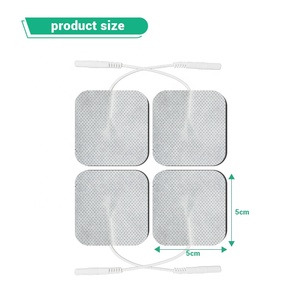 2025 SKYFOREVER Ventas directas de fábrica Alta calidad No tejido 50*50cm con cables de 2,0mm Parche de electrodo para <span class=keywords><strong>centro</strong></span> de <span class=keywords><strong>fisioterapia</strong></span> - Product Image 3